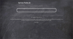 Desktop Screenshot of bertram-fischer.de