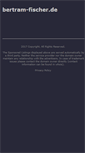 Mobile Screenshot of bertram-fischer.de
