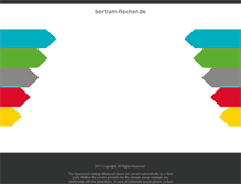 Tablet Screenshot of bertram-fischer.de